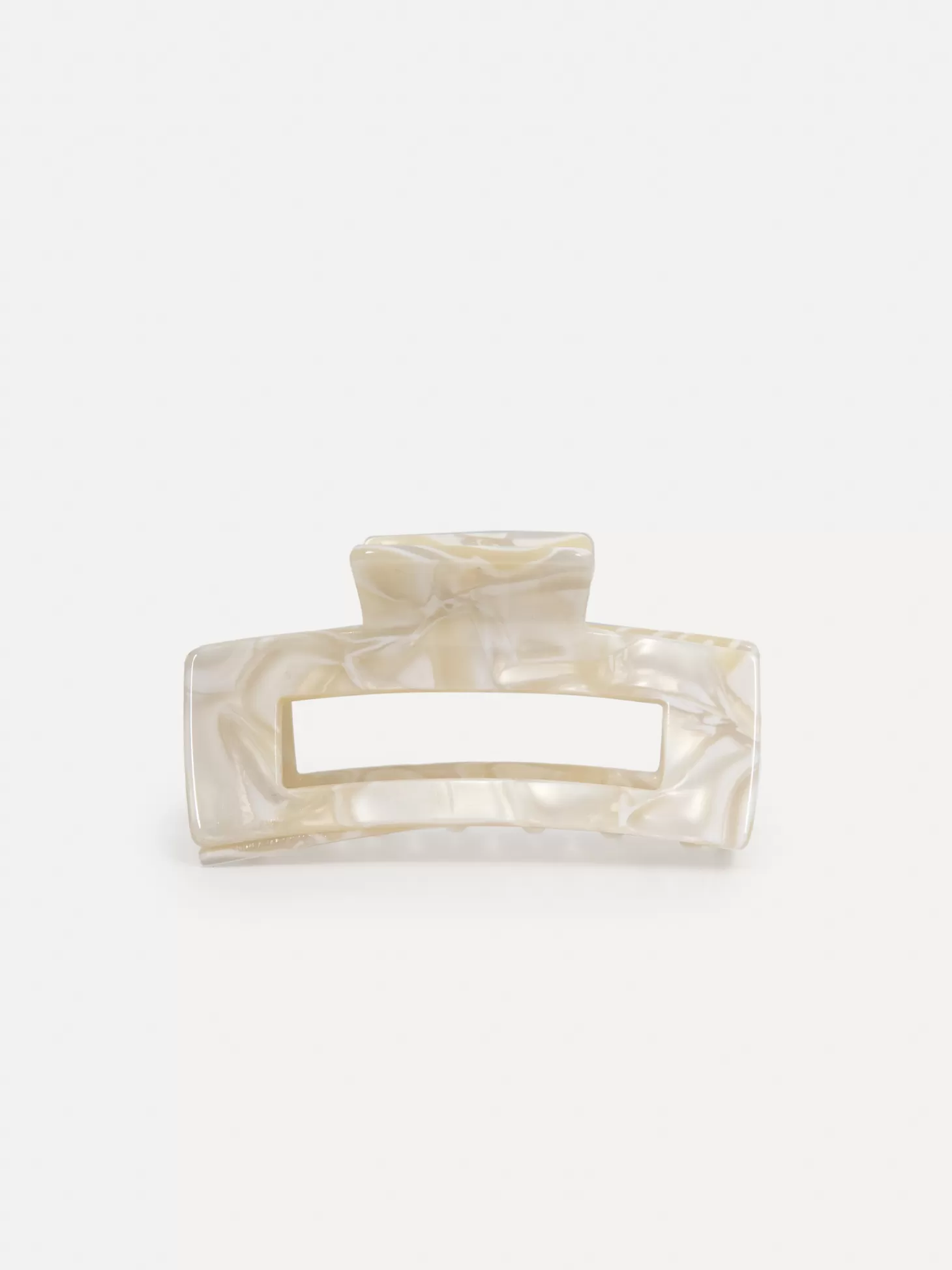Les Soeurs Resin Haarspeld Rechthoekig Cream Cheap