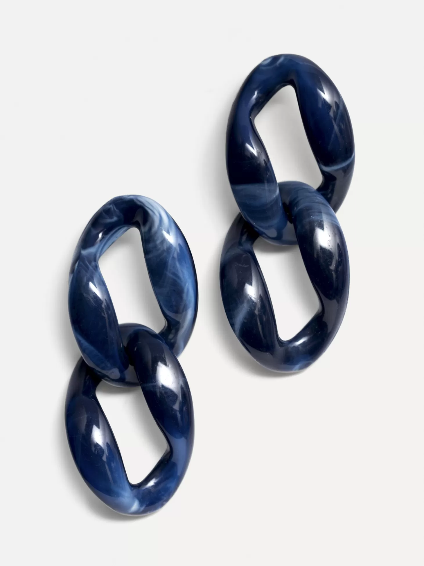 Les Soeurs Resin Oorbellen Set Maddy Blue Fashion