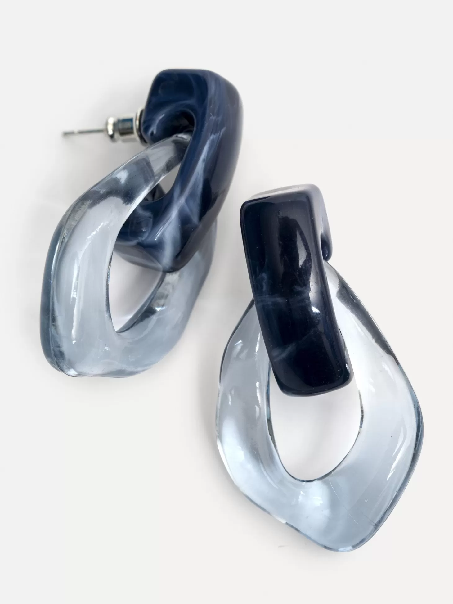 Les Soeurs Resin Oorbellen Set Mya Ocean Clearance