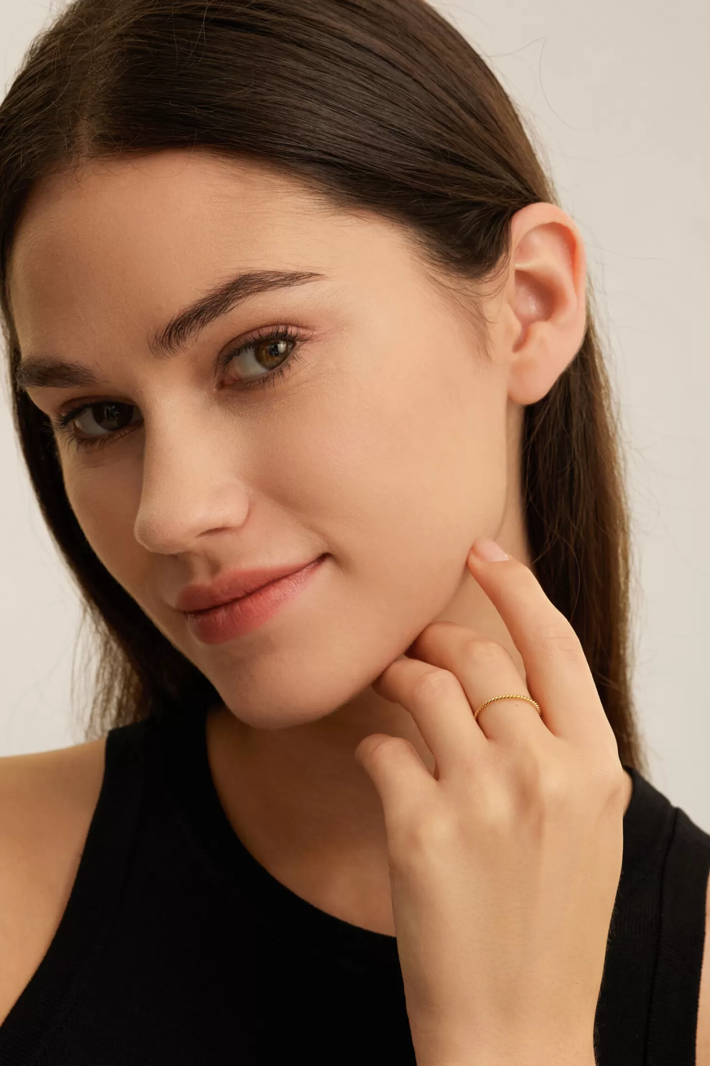 Les Soeurs Ring Cecilia Twisted Gold Best Sale