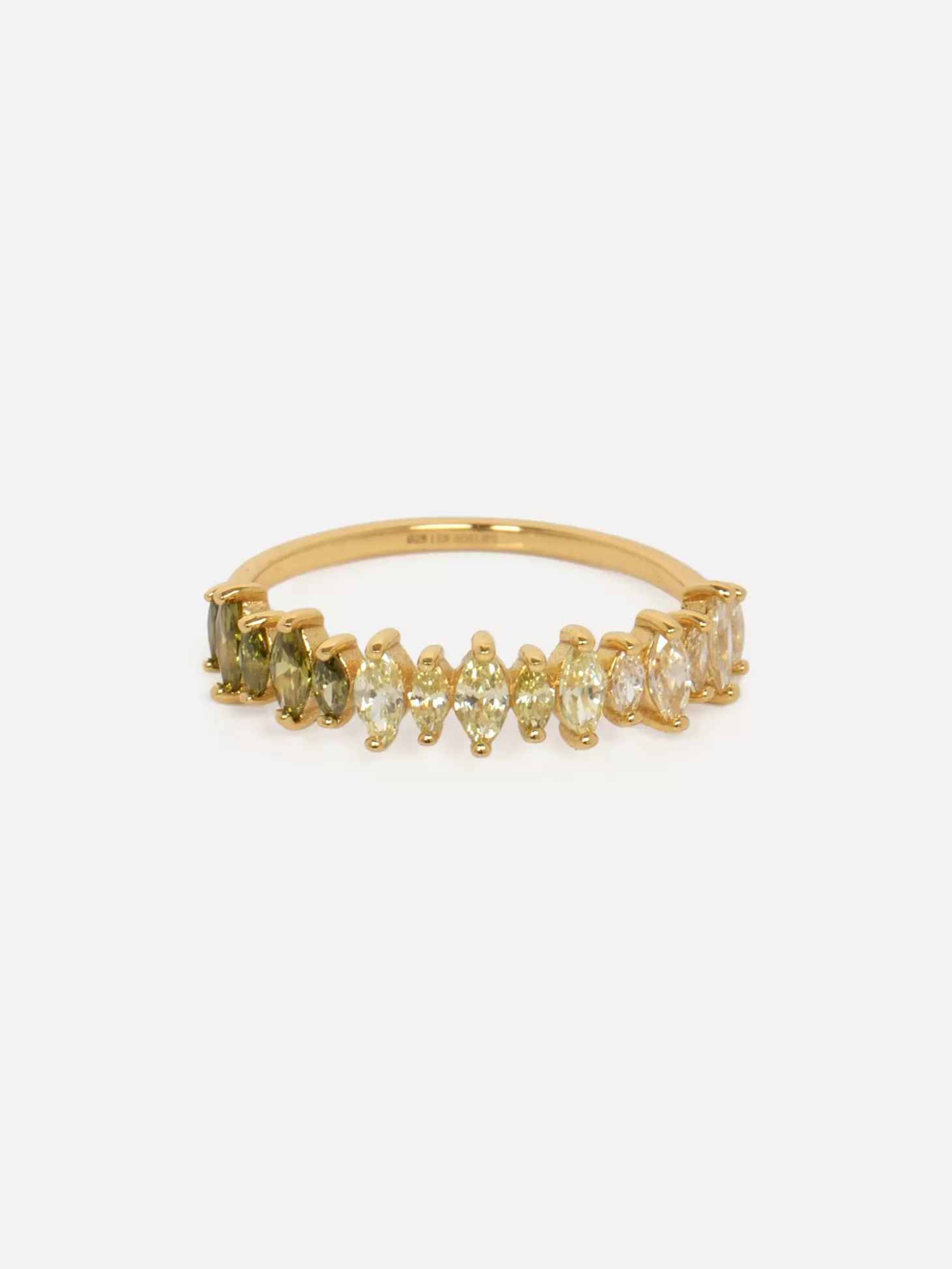 Les Soeurs Ring Chloe Marquise Gold Best Sale