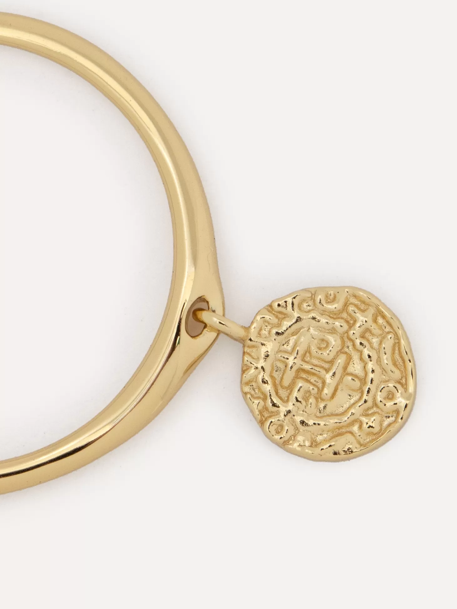 Les Soeurs Ring Ginette Coin Gold Sale