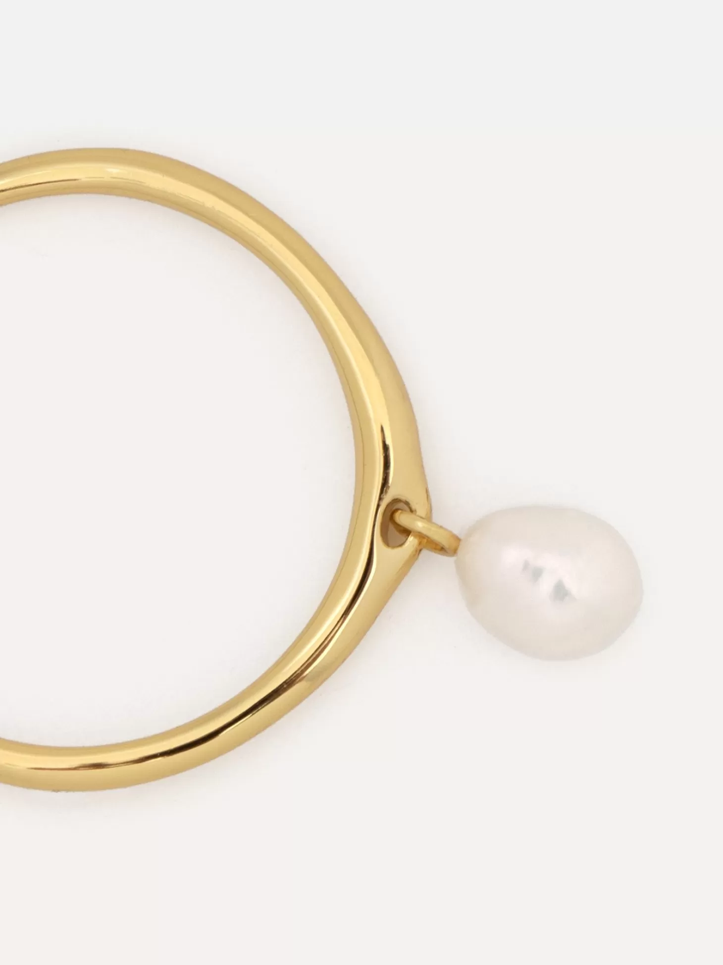 Les Soeurs Ring Ginette Pearl Gold Cheap
