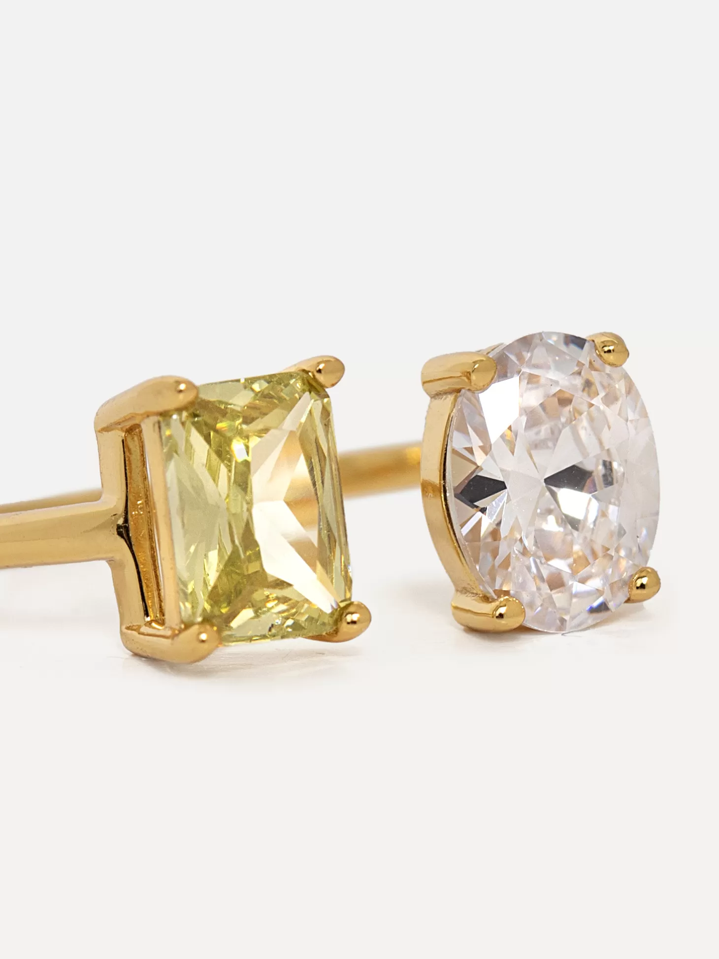 Les Soeurs Ring Gioia Double Gem Gold Outlet