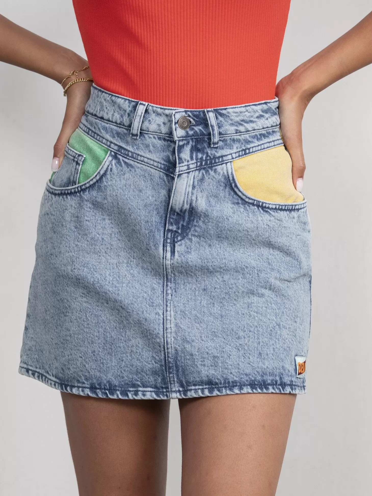 American Vintage Rok Joybird Stone Tricolore Store
