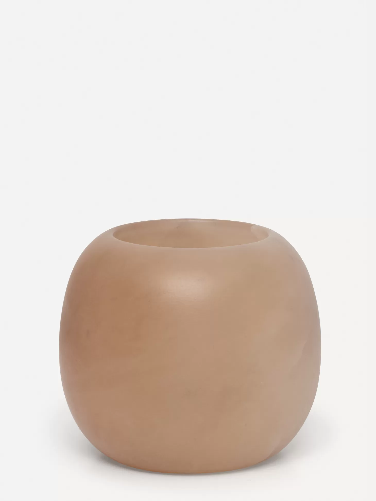 ronde_alabaster_kaarsenhouder_large_3.webp Les Soeurs Ronde Alabaster Kaarsenhouder (Large) Tabac Cheap