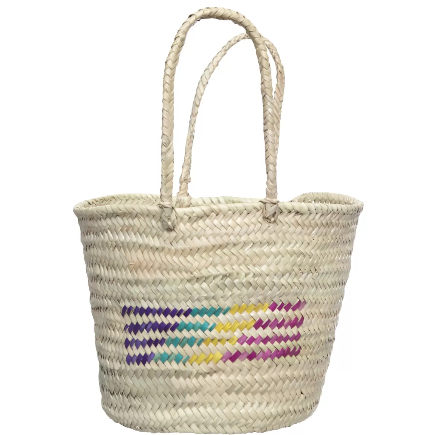 Le Marais Rotan Bucket Bag Multi Cheap