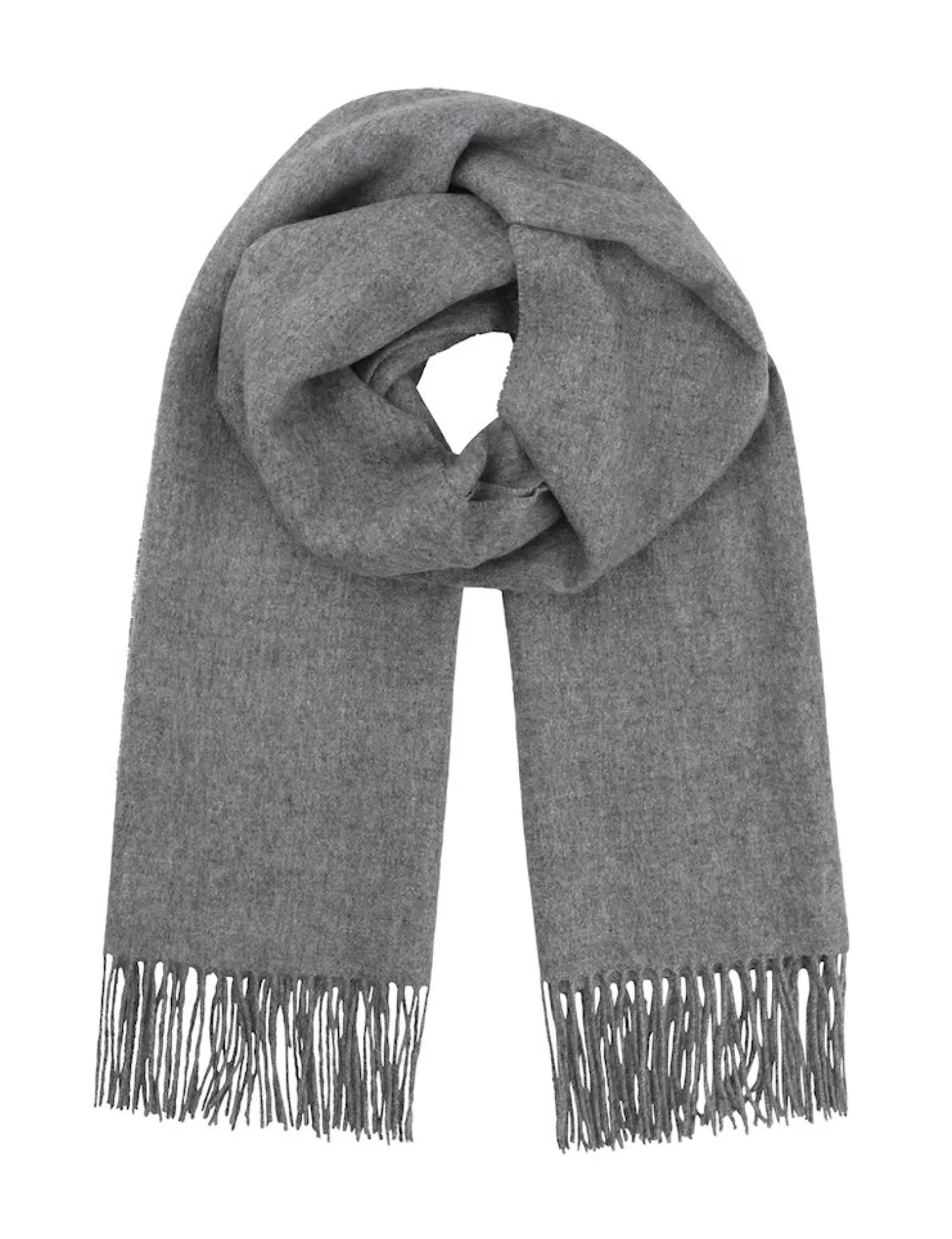 MBYM Scarf Stacy Light Grey Melange Discount