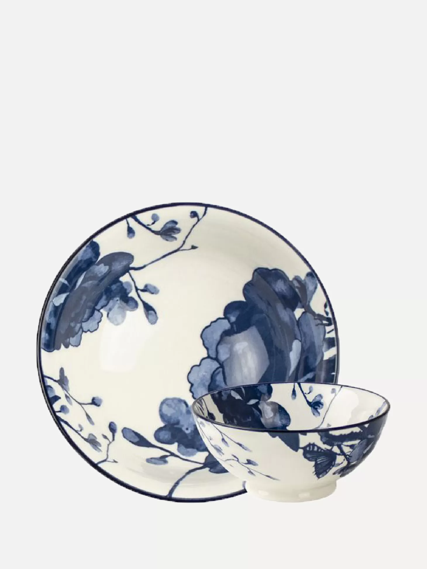 Gusta Schaaltje Peony Blauw/Wit Sale