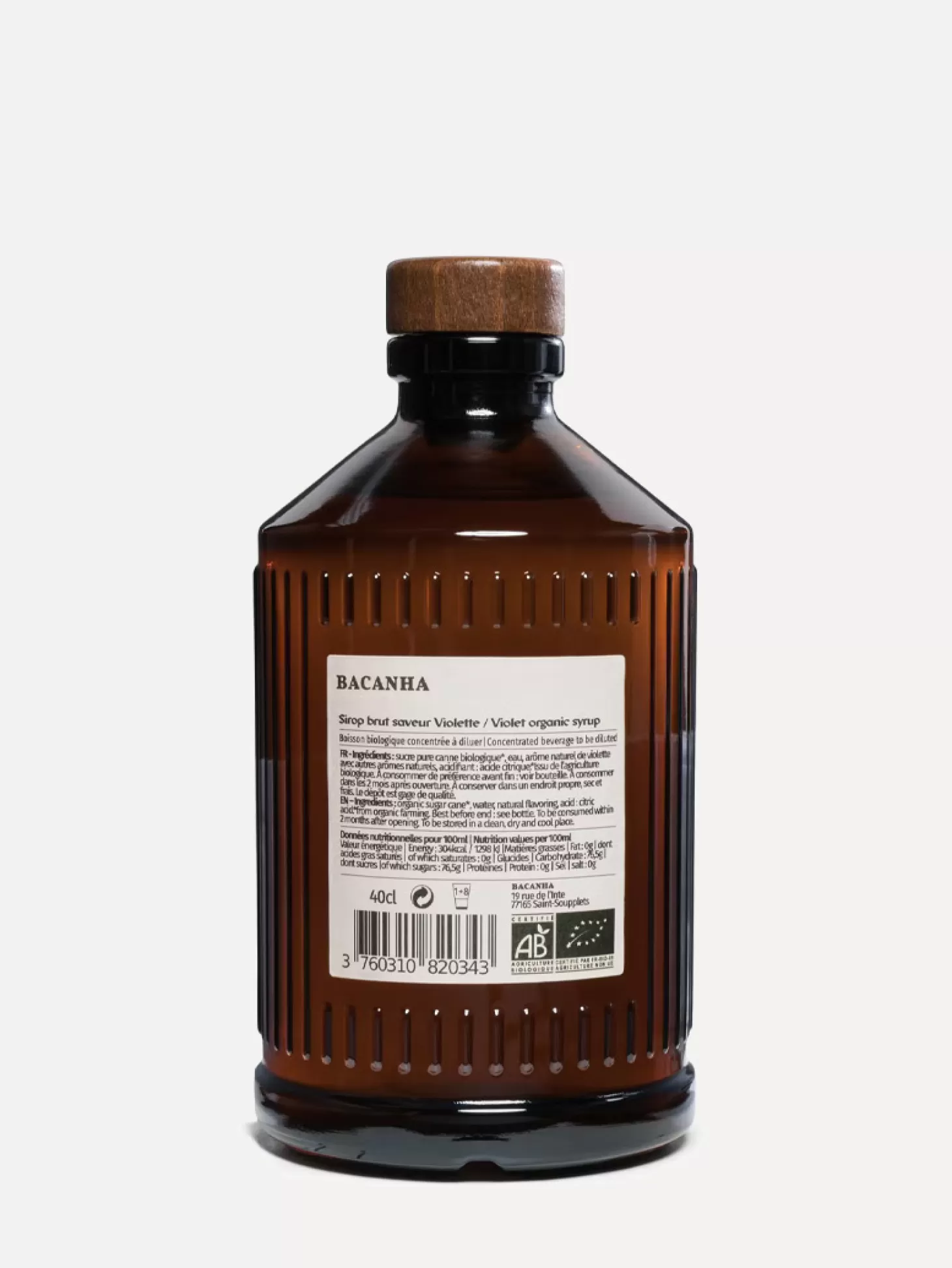 Bacanha Siroop Brut De Violette Flash Sale