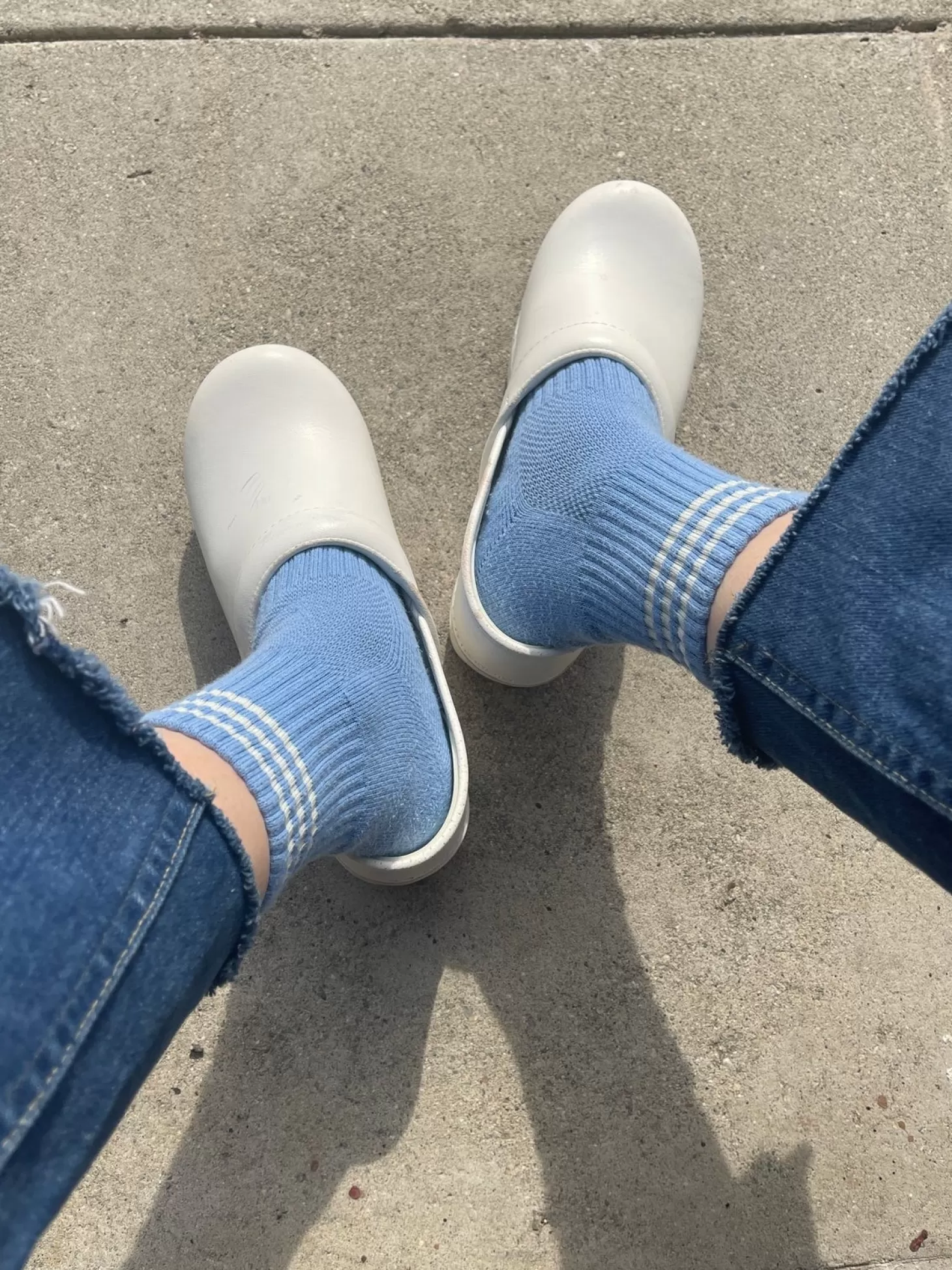 Le Bon Shoppe Sokken Girlfriend Parisian Blue New
