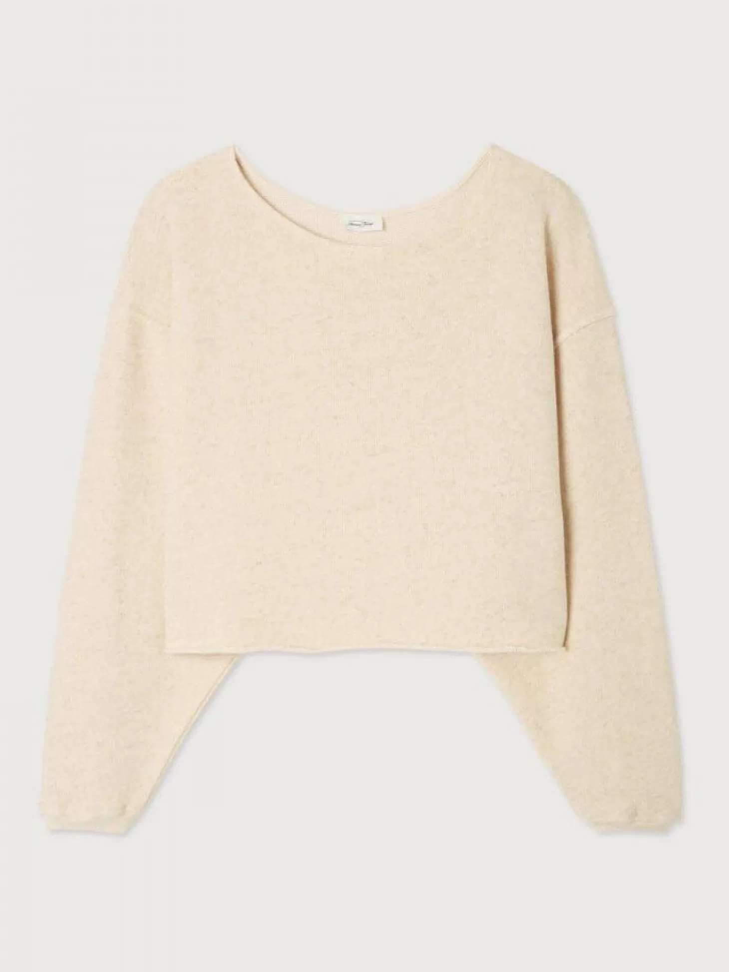 American Vintage Sweat Itonay Ecru Chine Fashion