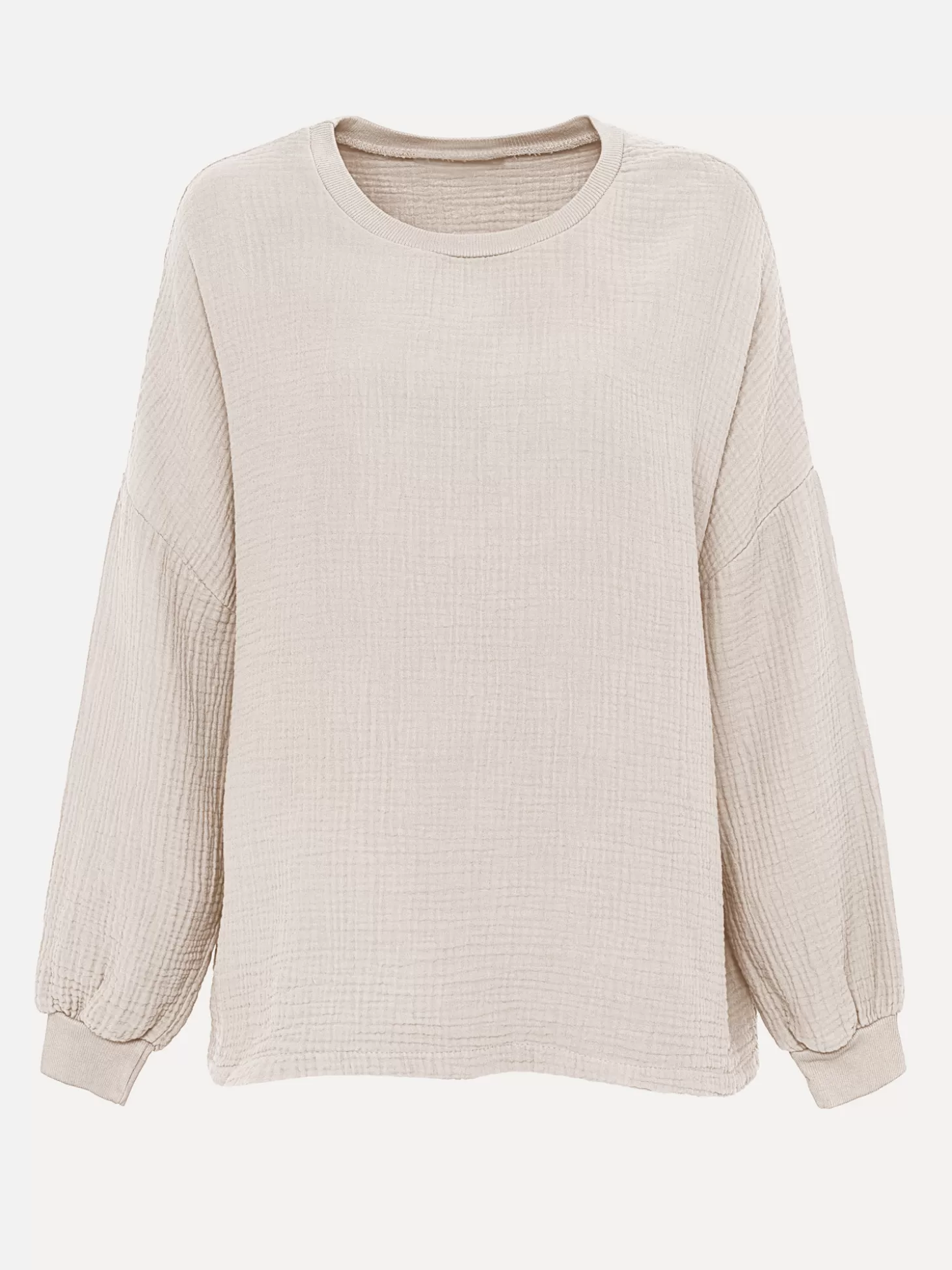 Le Marais Tetra Longsleeve T-Shirt Aya Ecru Clearance