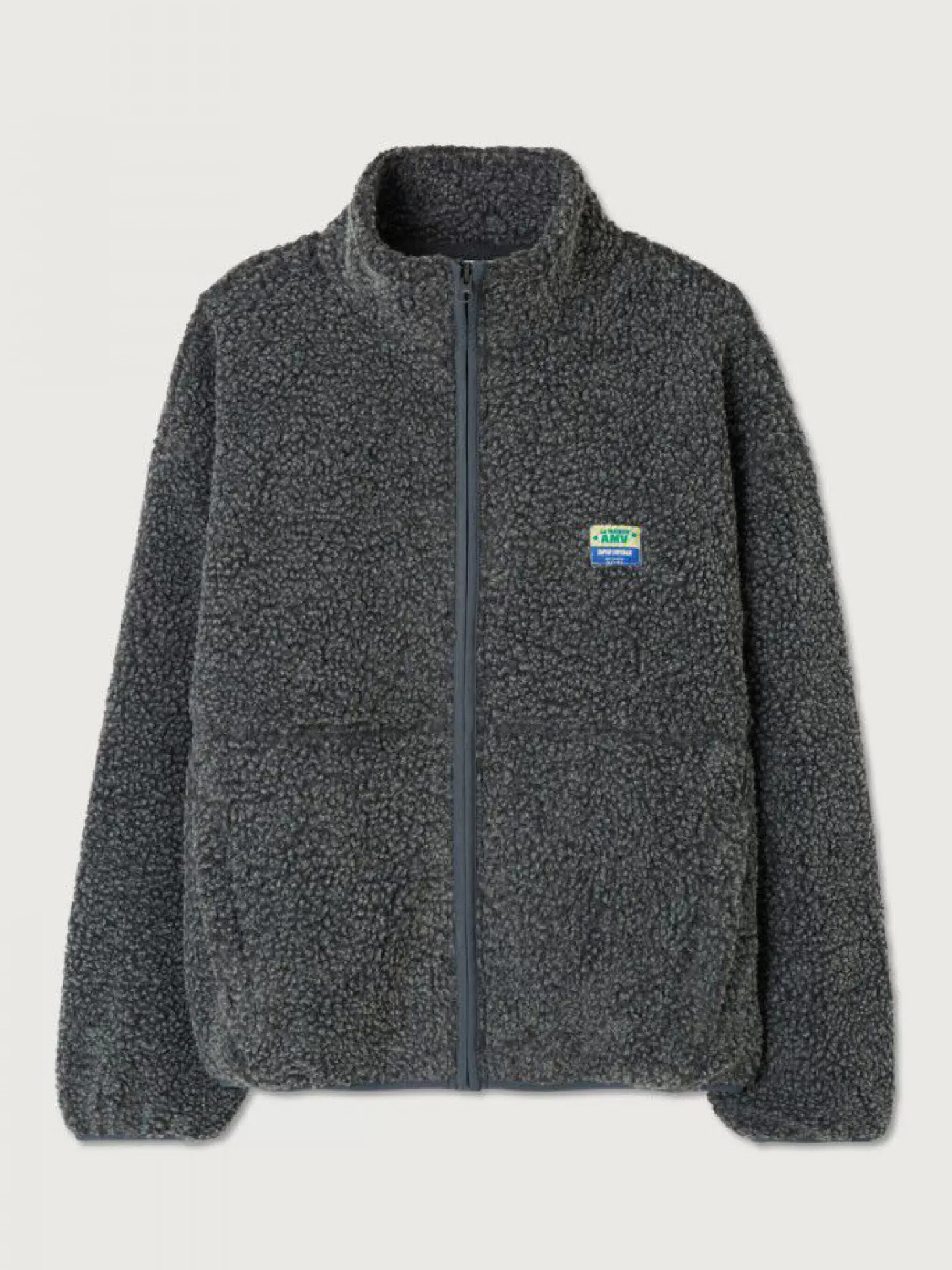 American Vintage Trui Hoktown Anthracite Chine Shop