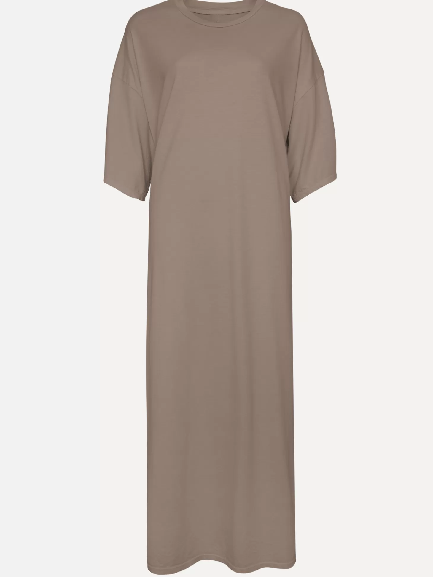 Le Marais T-Shirt Jurk Yara Taupe Fashion