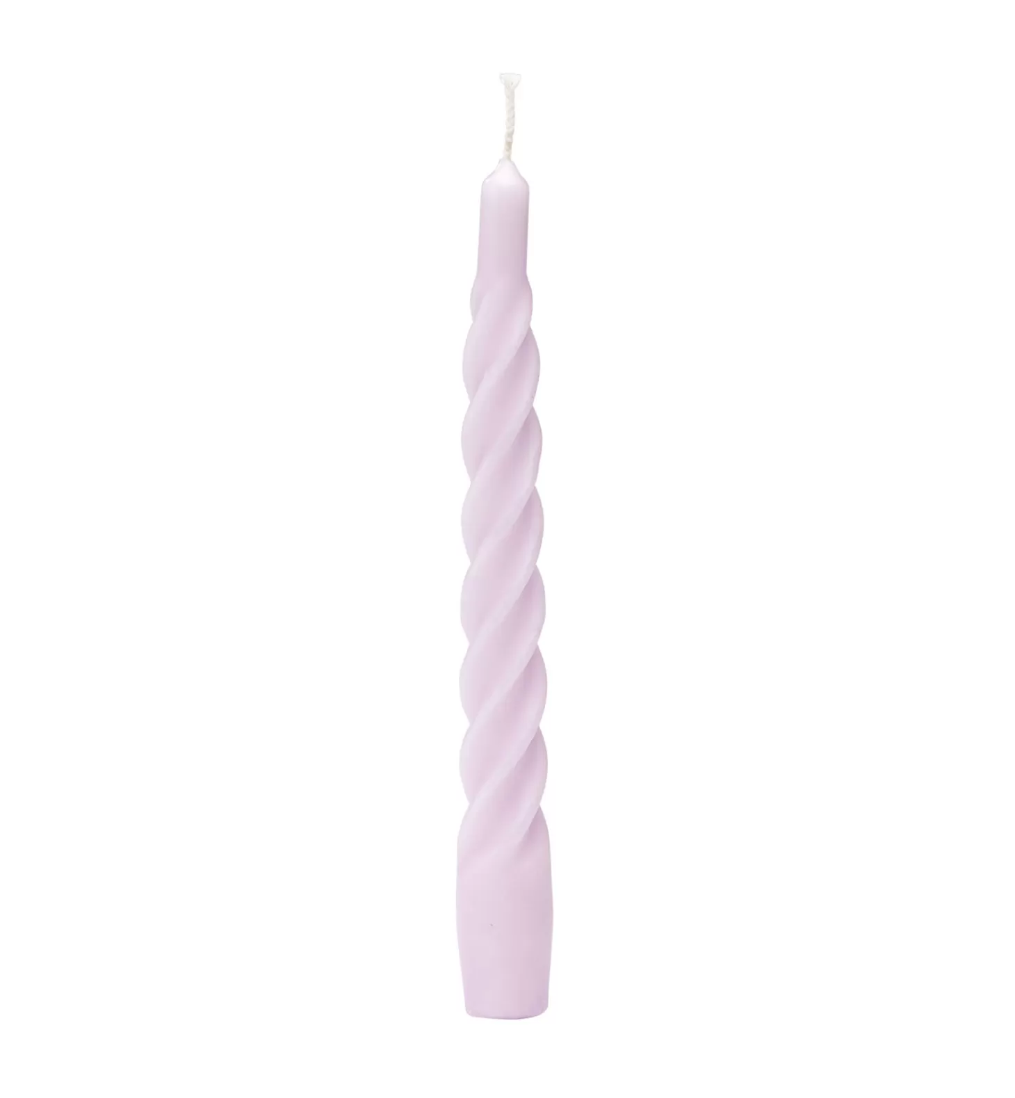 Anna + Nina Twisted Kaars Purple/Lilac Sale
