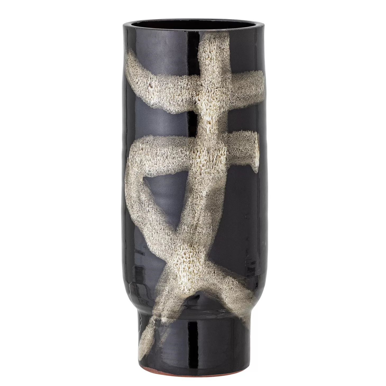 Bloomingville Vaas Vefa Black Terracotta Cheap