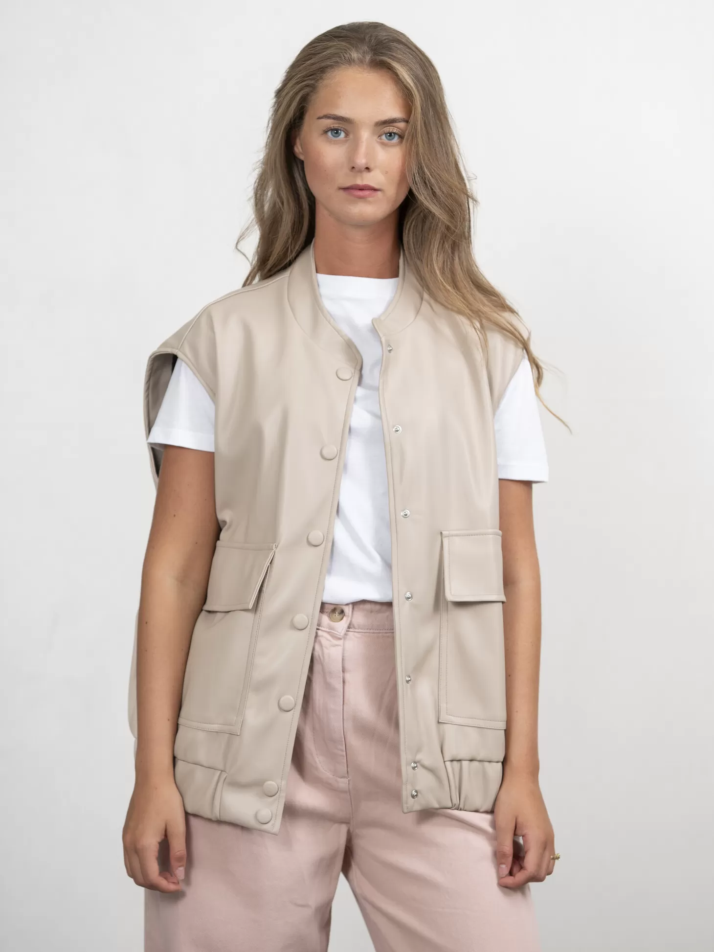 Le Marais Vest Nate Beige Flash Sale