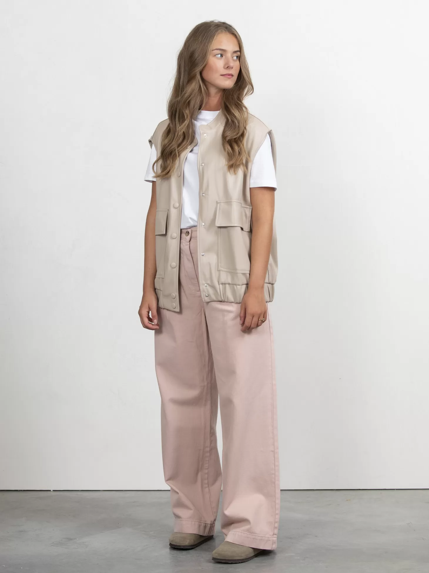 Le Marais Vest Nate Beige Flash Sale