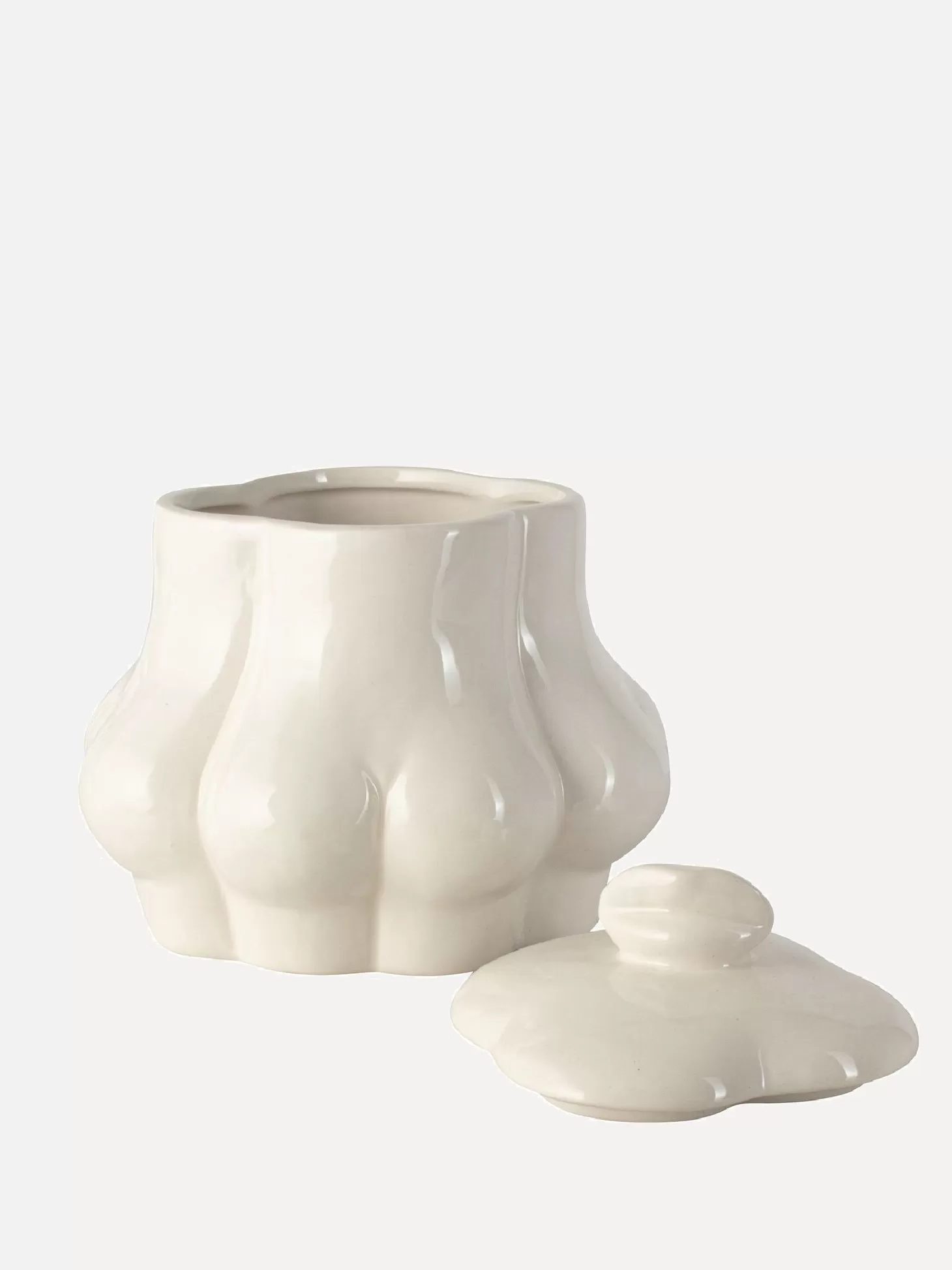 Gusta Voorraadpot Bottom Wit Outlet
