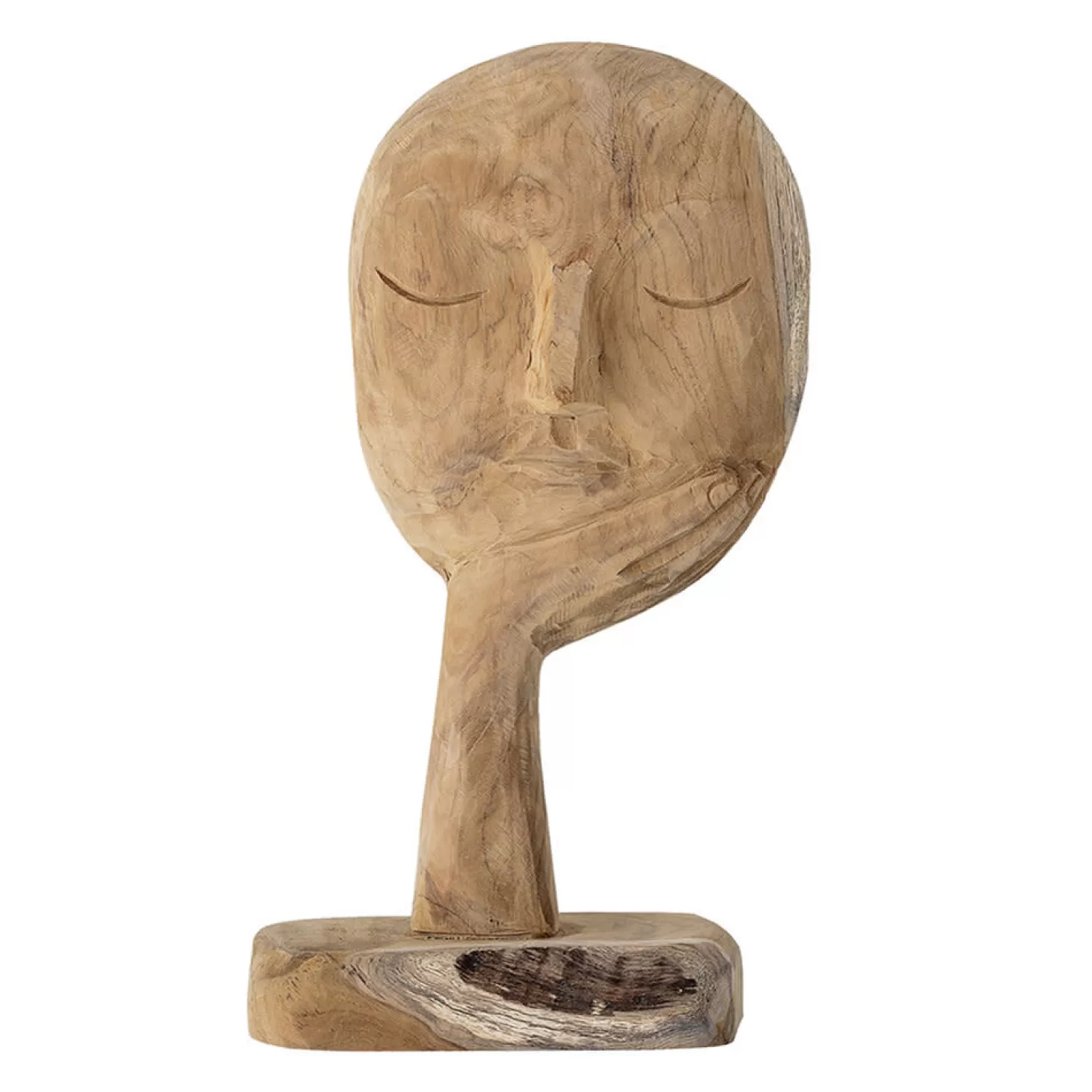 Bloomingville Wood Head Sculpture Clearance