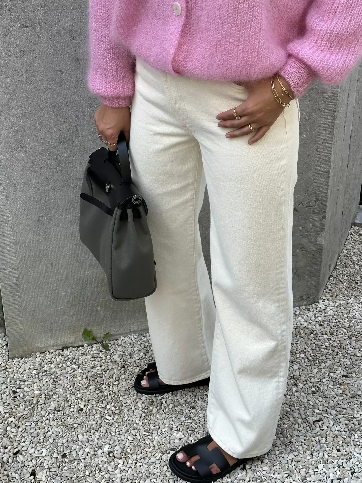 Les Soeurs Wrap Jeans Erica Ecru Store