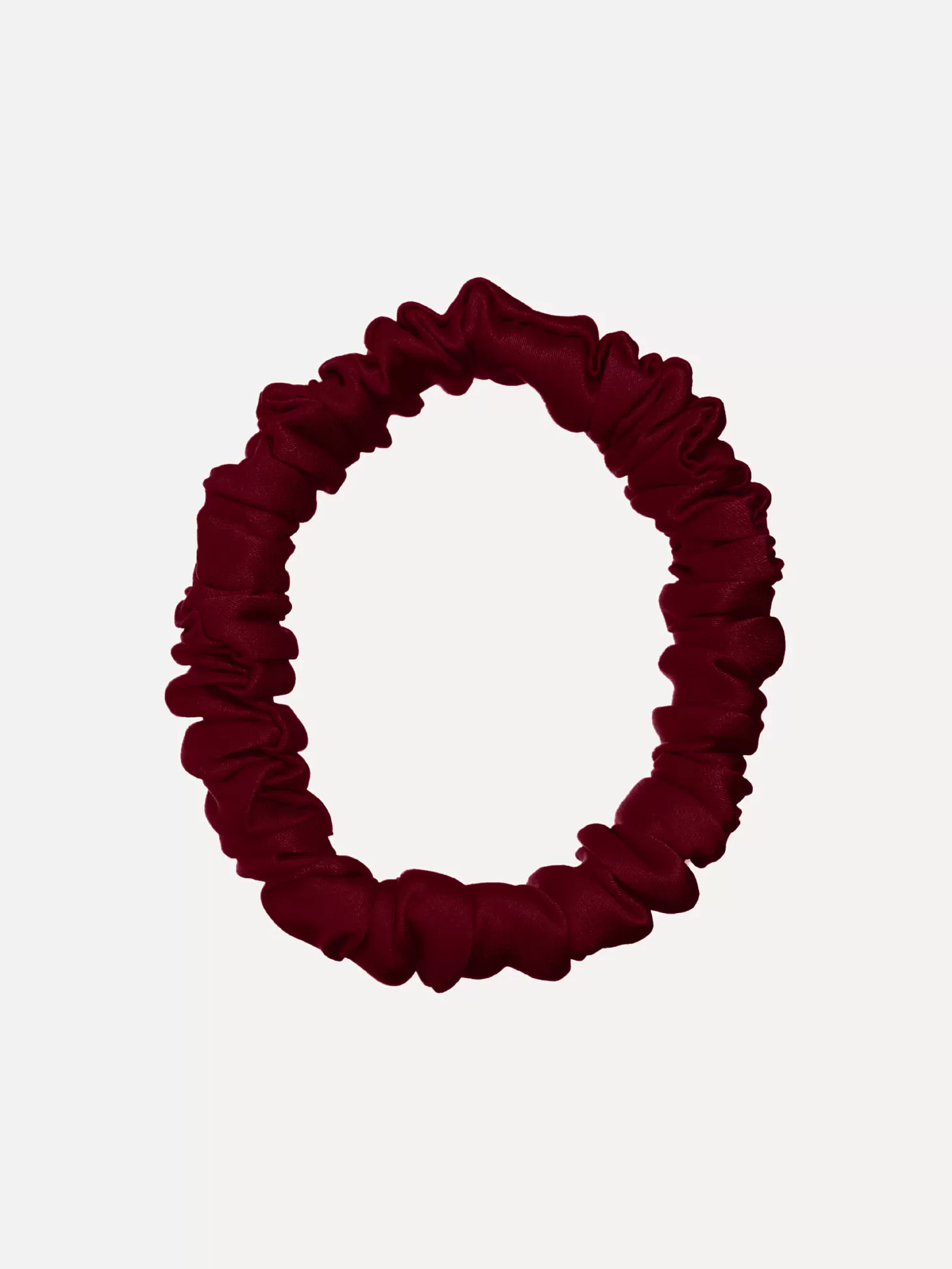 Les Soeurs Zijden Scrunchie Bordeaux Online