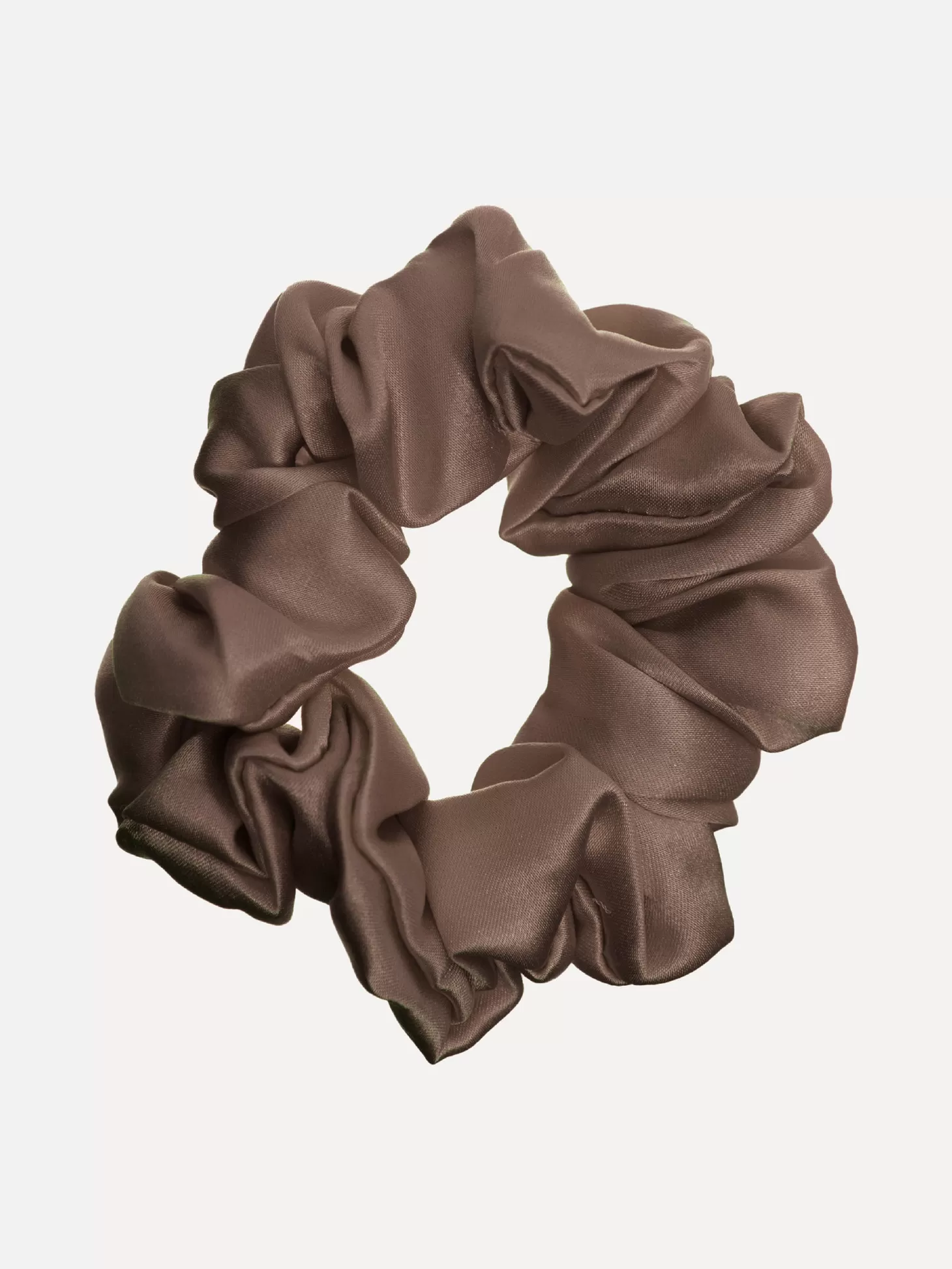 Les Soeurs Zijden Scrunchie Latte Cheap