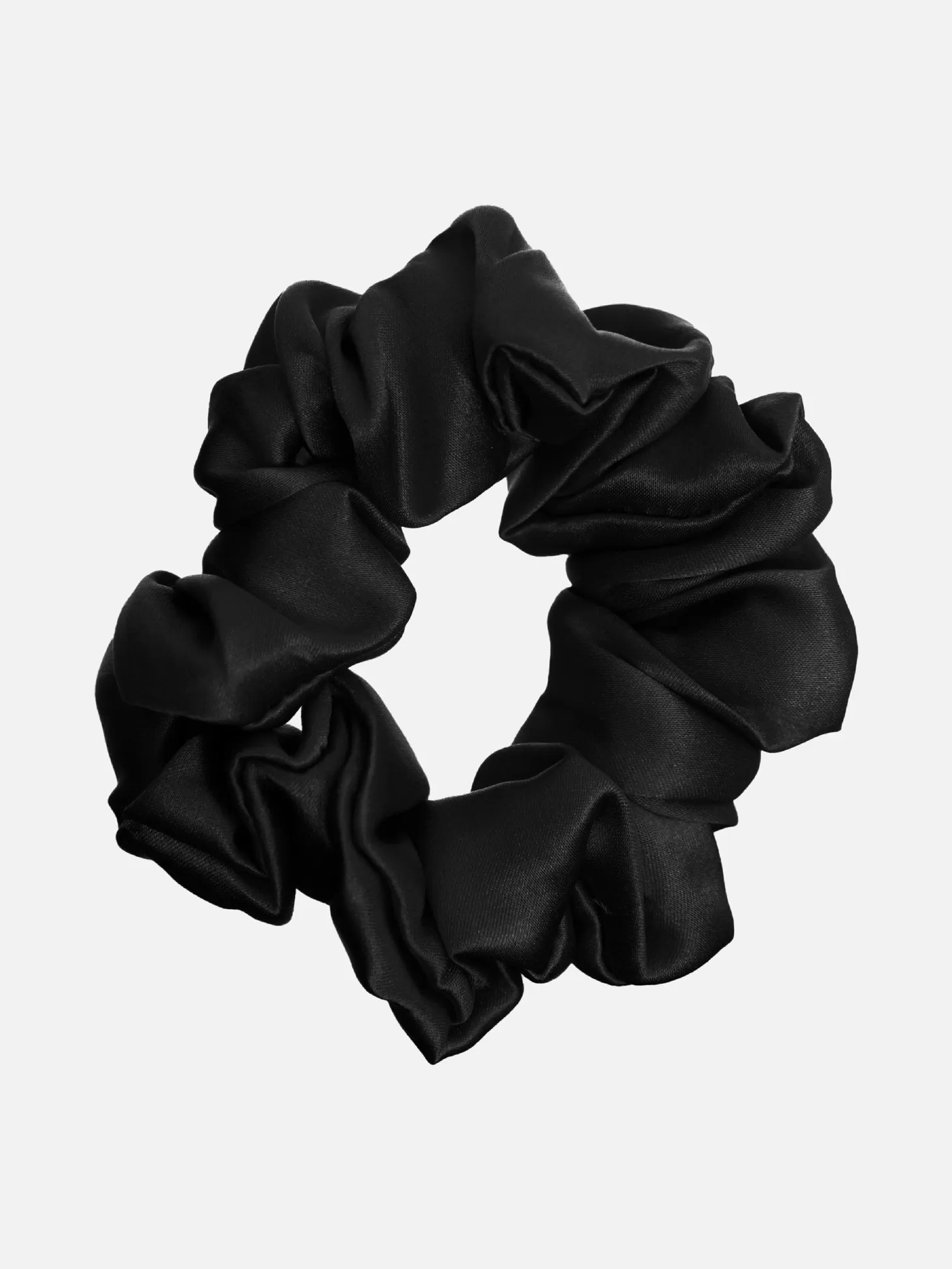 Les Soeurs Zijden Scrunchie Black Sale