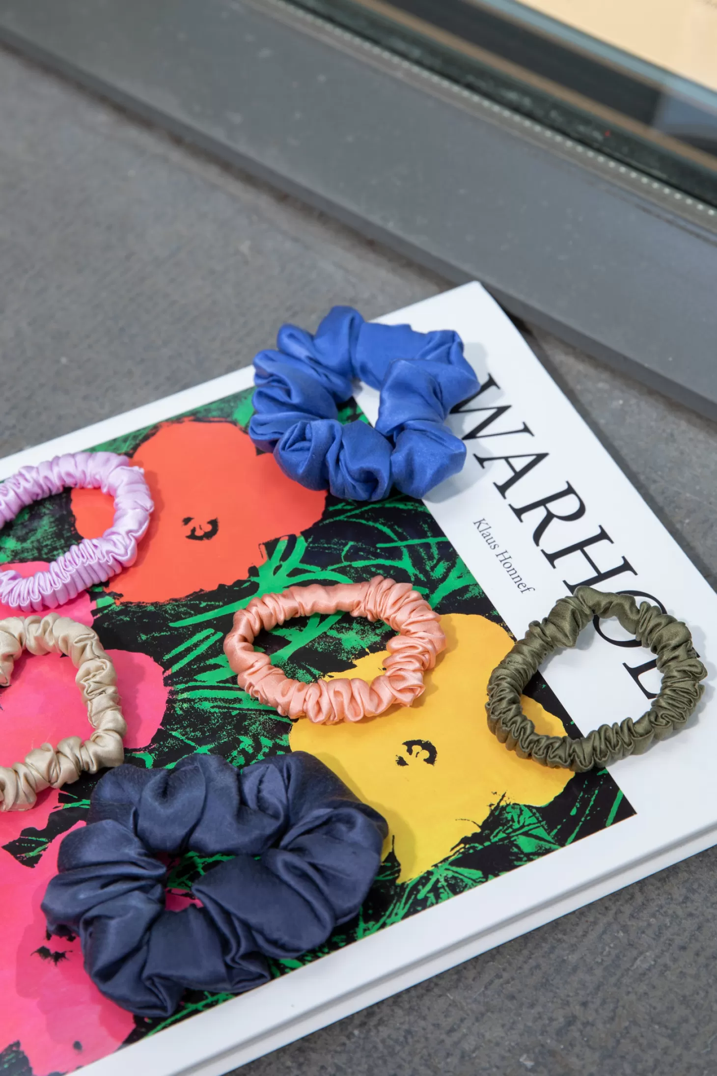 Les Soeurs Zijden Scrunchie Lila Discount