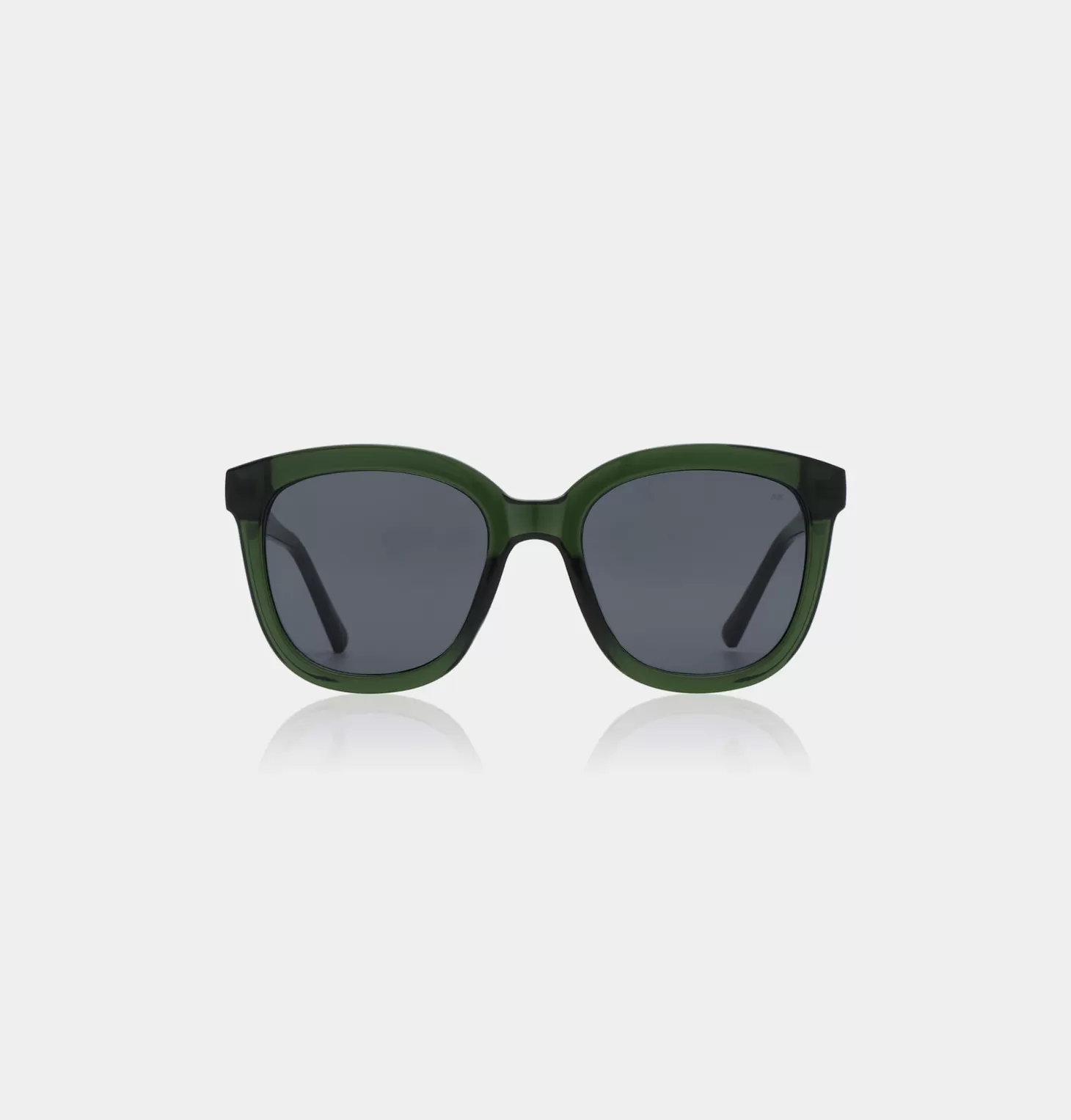 A.Kjaerbede Zonnebril Billy Dark Green Transparent Fashion
