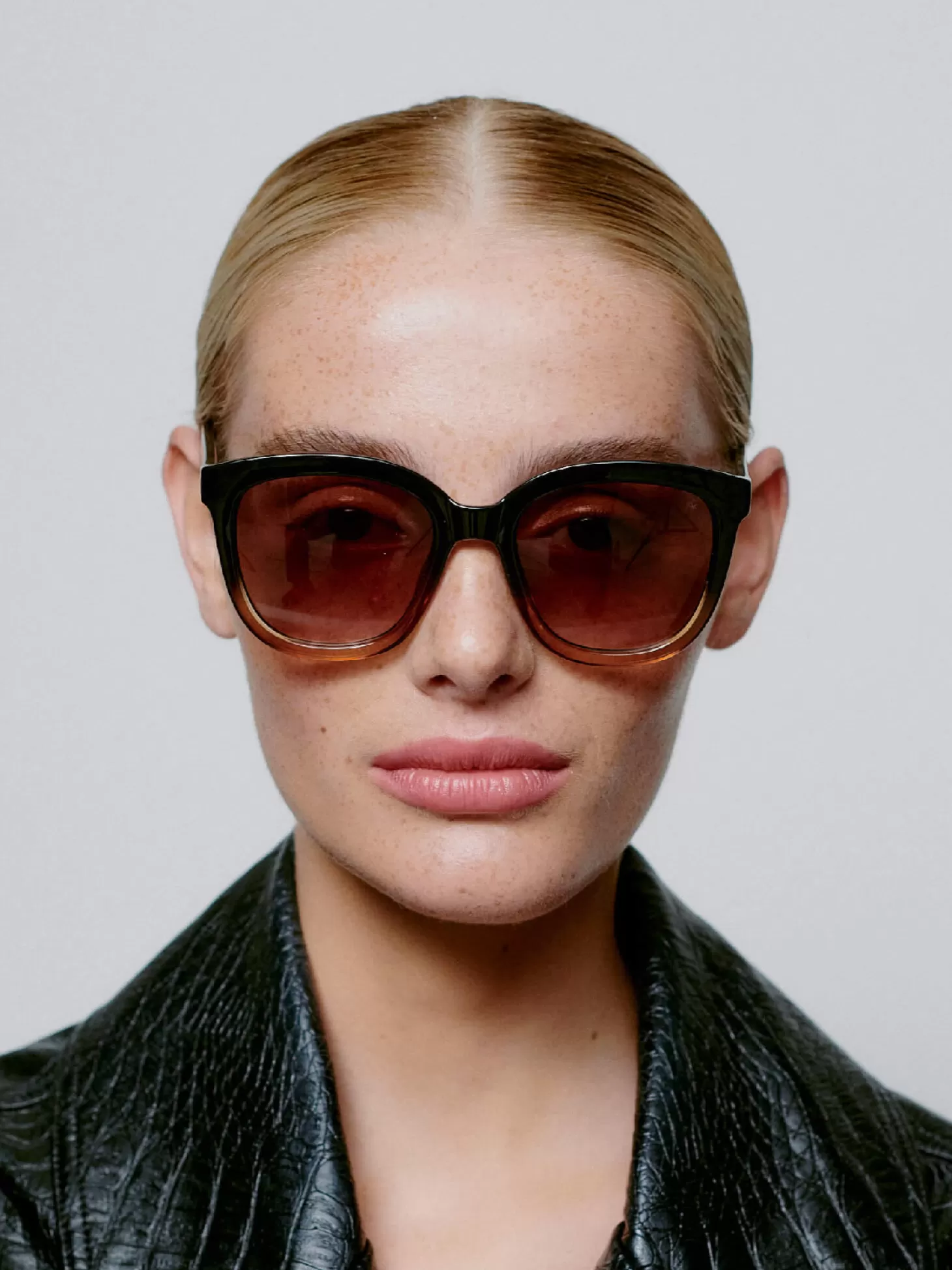 A.Kjaerbede Zonnebril Billy Black/Brown Transparent Shop